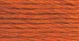 DMC 6 Strand Embroidery Cotton 8.7yd Dark Orange Spice 1 Pack of 12 Pieces