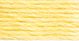 DMC 6 Strand Embroidery Cotton 8.7yd Very Light Golden Yellow