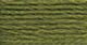 DMC Pearl Cotton Yarn Size 3 16.4yd Dark Moss Green 1 Pack of 1 Skein