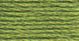 DMC Pearl Cotton Yarn Size 5 27.3yd Medium Yellow Green 1 pack of 1 Skein