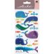 Sticko Dimensional Stickers Happy Whales