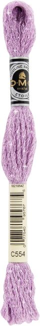DMC 6 Strand Etoile Embroidery Floss 8.7yd Light Violet