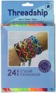 Dmc Prism 6 Strand Floss Pack 8.7Yd 36 Per Pkg Neon