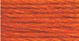 DMC Pearl Cotton Yarn Size 3 16.4yd Medium Burnt Orange 1 Pack of 1 Skein