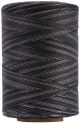 Coats Cotton Machine Quilting Multicolor Thread 1200yd Black Pinstripes