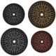 Idea Ology Metal Compass Coins 1.25 inch and 1.5 inch 4 Per Pkg 