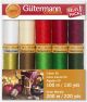 Gutermann Cotton 50 Holiday Thread Set 10 SpoolsCollection 1 Gold Metallic