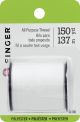 Singer AllPurpose Polyester Thread 150ydWhite