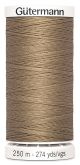 Gutermann Sew All Thread 274yd Tan