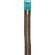 Coats Fashion Metal Brass Separating Zipper 24 Inch Cloister Brown