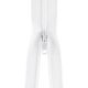 Coats Plastic Robe Zipper 36Inch White