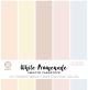 Colorbok 78lb Smooth Cardstock 12 InchX12 Inch 30 Per Pkg White Promenade 5 Colorsper6 Each