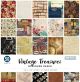 Colorbok 68lb Designer Single Sided Paper 12 inch X12 inch 50 Per Pkg Vintage Treasures 25 Designs 2 Each