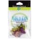 Eyelet Outlet Shape Brads 12 Per Pkg Butterflies