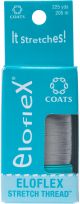 Coats Eloflex Stretch Thread 225yd Box Nugrey