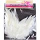 Feather Angel Wings 6 Inch X5.5 Inch White