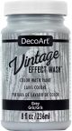Vintage Effect Wash Paint 8oz Grey