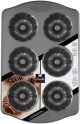 Excelle Elite Mini Fluted Bundt Pan 6 Cavity 4inchX1.75inch 1 Pack of 1 Piece