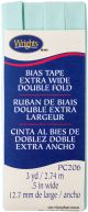 Wrights Double Fold Bias Tape .5 Inch X3yd Cool Cucumber