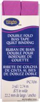 Wrights Double Fold Quilt Binding .875 inch X3yd Radiant Orchid