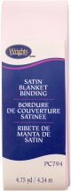 Wrights Single Fold Satin Blanket Binding 2 Inch X4.75y
