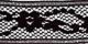 Wrights Flexi Lace Hem Facing .75 inch X3Yd Black