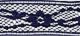 Wrights Flexi Lace Hem Facing .75 inch X3Yd Navy