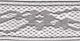 Wrights Flexi Lace Hem Facing .75 inch X3yd Silver