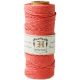 Hemptique Hemp Cord Spool 20lb 205 Sunset Coral