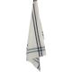 Dunroven House Cream Tea Towel 20 inch X28 inch Navy Stripe
