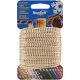 Cottage Mills Novelty Craft Cord 20yd Metallic White And Gold