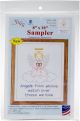 Jack Dempsey Stamped White Sampler 8 Inch X10 Inch Precious Angel