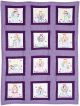 Jack Dempsey Themed Stamped White Quilt Blocks 9X9 inches Precious Angel