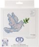 Diamond Dotz Diamond Art Kit 4 InchX4 Inch Dove Of Peace