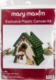 Mary Maxim Plastic Canvas Tissue Box Kit 5 inch Tree 7 Count