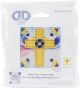 Diamond Dotz Diamond Embroidery Facet Art Kit 2.8 inch X2.8 inch Golden Cross