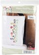 Tobin Stamped For Embroidery Pillowcase Pair 20 Inch X3 Whimsy Floral
