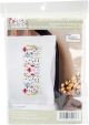 Tobin Stamped For Embroidery Pillowcase Pair 20 Inch X30 Inch Cats In Flowers