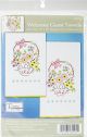 Tobin Stamped For Embroidery Kitchen Towels 18 Inch X28 Inch 2 Per Pkg Welcome Guest