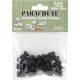 Parachute Cord Jewelry Cord Clasps 5mm 5 Per Pkg Black