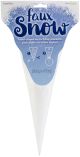 Faux Snow Globe Filler 2mm White 473ml 28.9 Cubic Inches