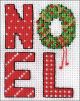 Design Works Counted Cross Stitch Kit 2 Inch X3 Inch Noel 14 Count