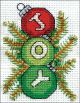 Design Works Counted Cross Stitch Kit 2 inch X3 inch Joy 14 Count