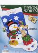 Design Works Felt Stocking Applique Kit 18 Inch Long Busy Bunny