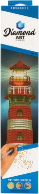Leisure Arts Diamond Art Advanced Kit 14 inch X16 inch Lighthouse