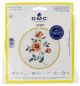 DMC Stitch Kit 6 inch Diameter Rose 14 Count