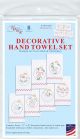 Jack Dempsey Stamped Decorative Hand Towels 17 Inch x28