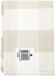 Dunroven House Flat Weave Tea Towel 20 InchX28 Inch Natural and Cream 3 Inch Check