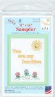 Jack Dempsey Stamped White Sampler 11 Inch X14 Inch Sunshine