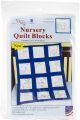 Jack Dempsey Stamped White Nursery Quilt Blocks 9 Inch X9 Inch 12 Per Pkg Dinosaurs